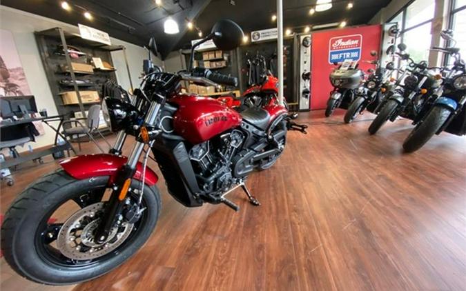 2023 Indian Motorcycle® Scout® Bobber Sixty ABS Stryker Red Metallic