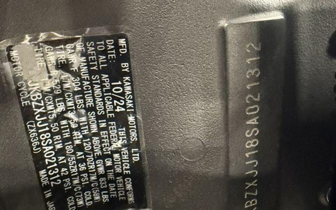 2025 Kawasaki Ninja® ZX™-6R ABS