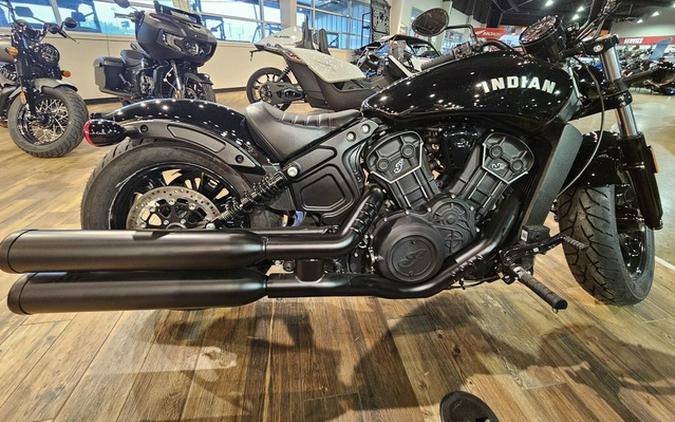 2024 Indian Motorcycle Scout Bobber Sixty Black Metallic