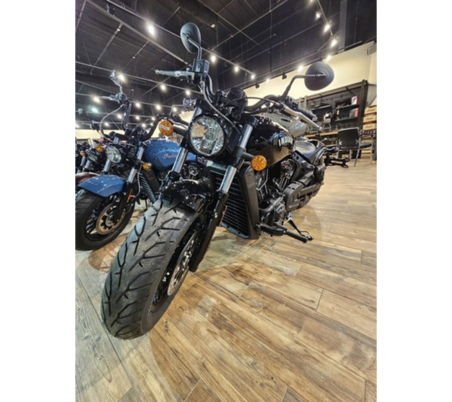 2024 Indian Scout Bobber Sixty Black Metallic