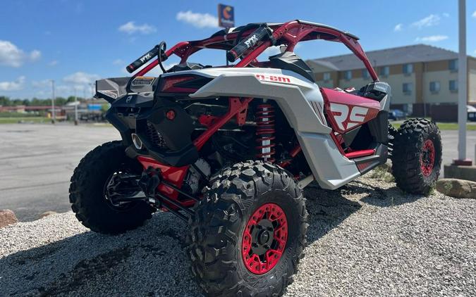 2024 Can-Am® Maverick X3 X rs Turbo RR Fiery Red & Hyper Silver