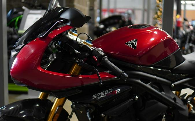 2022 Triumph Speed Triple 1200 RR Red Hopper Storm Grey