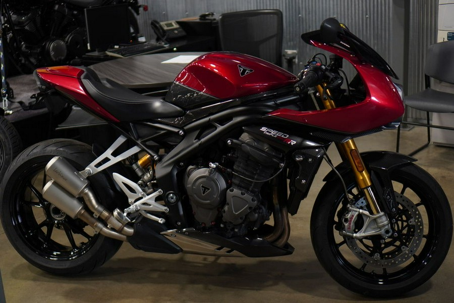 2022 Triumph Speed Triple 1200 RR Red Hopper Storm Grey