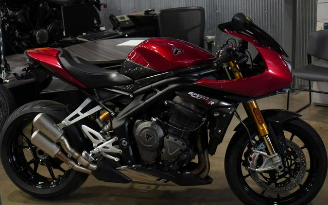 2022 Triumph Speed Triple 1200 RR Red Hopper Storm Grey