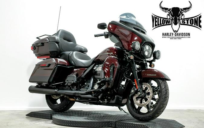 2022 Harley-Davidson® Ultra Limited Midnight Crimson/Vivid Black - Black Finish