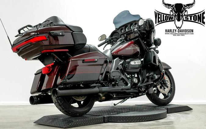 2022 Harley-Davidson® Ultra Limited Midnight Crimson/Vivid Black - Black Finish