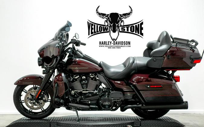 2022 Harley-Davidson® Ultra Limited Midnight Crimson/Vivid Black - Black Finish