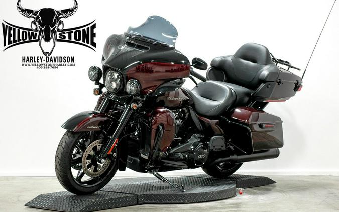 2022 Harley-Davidson® Ultra Limited Midnight Crimson/Vivid Black - Black Finish