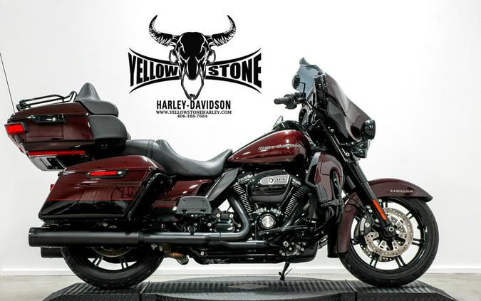 2022 Harley-Davidson® Ultra Limited Midnight Crimson/Vivid Black - Black Finish