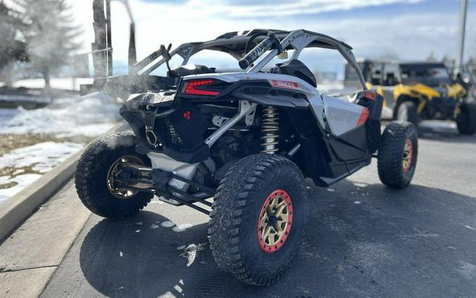 2019 Can-Am® Maverick™ X3 MAX X™ rs TURBO R Gold, Can-Am Red & Hyper Silver