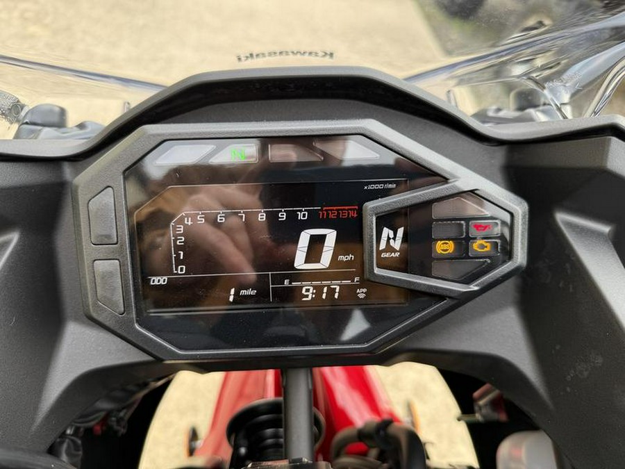 2026 Kawasaki Ninja® 500 ABS Metallic Matte Twilight Blue