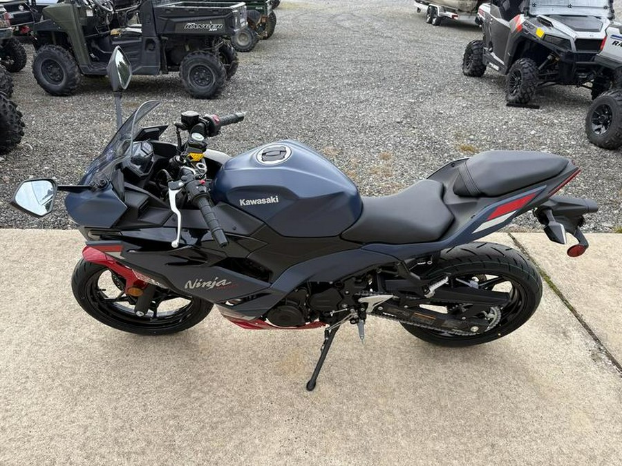 2026 Kawasaki Ninja® 500 ABS Metallic Matte Twilight Blue