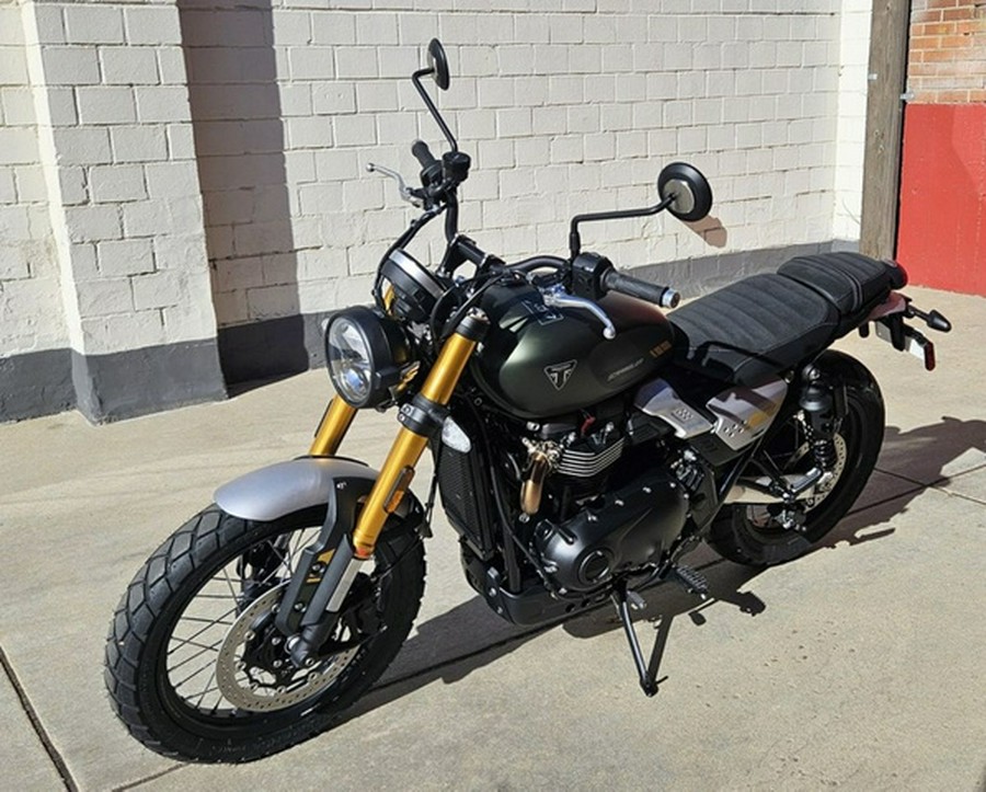 2026 Triumph Scrambler 900 Matt Khaki Green