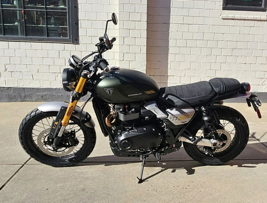 2026 Triumph Scrambler 900 Matt Khaki Green