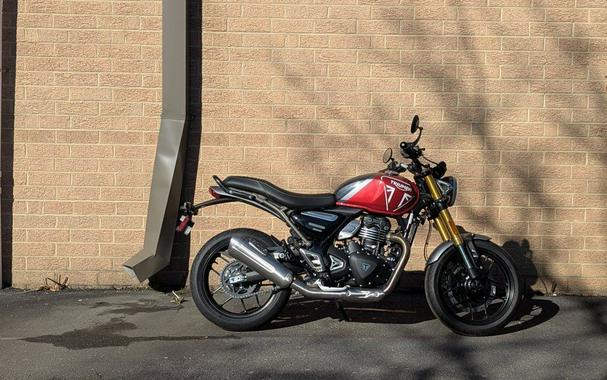 2026 Triumph Speed 400 Lava Red Gloss/Storm Grey