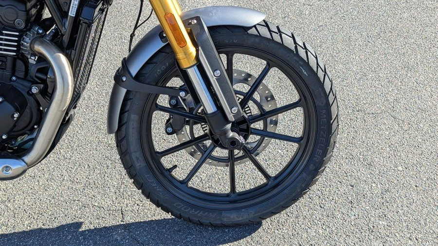 2025 Triumph Scrambler 400 X Baja Orange/Aluminium