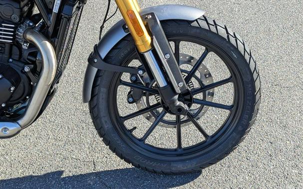 2025 Triumph Scrambler 400 X Baja Orange/Aluminium