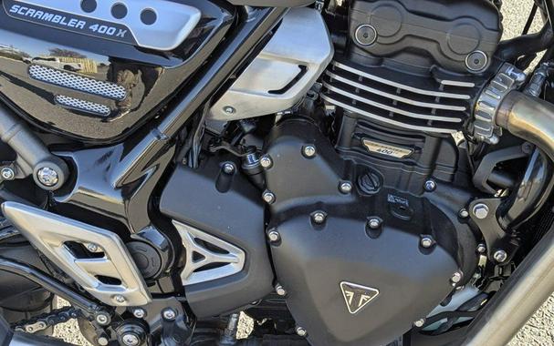 2025 Triumph Scrambler 400 X Baja Orange/Aluminium