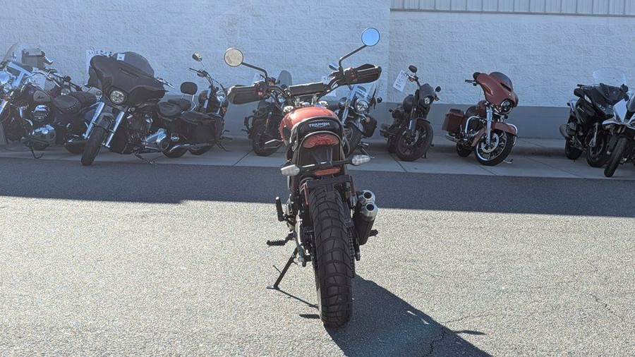 2025 Triumph Scrambler 400 X Baja Orange/Aluminium