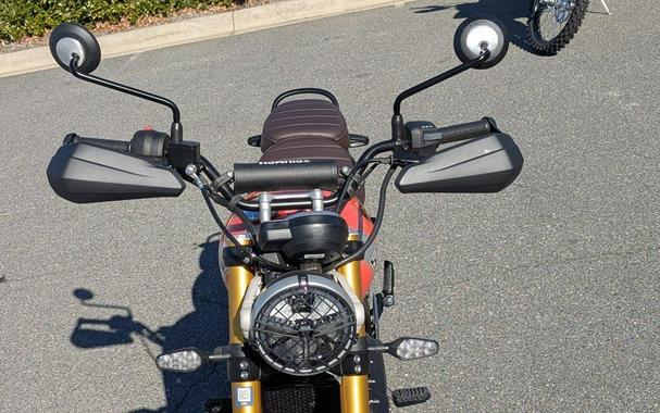 2025 Triumph Scrambler 400 X Baja Orange/Aluminium