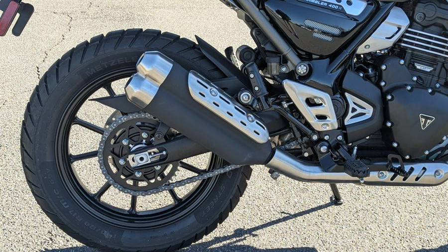 2025 Triumph Scrambler 400 X Baja Orange/Aluminium