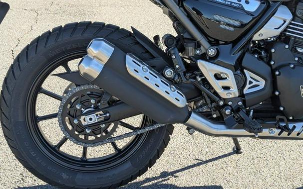 2025 Triumph Scrambler 400 X Baja Orange/Aluminium