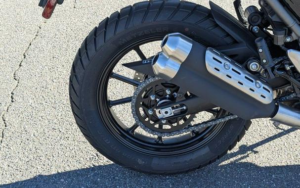 2025 Triumph Scrambler 400 X Baja Orange/Aluminium