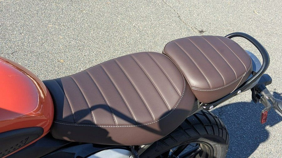 2025 Triumph Scrambler 400 X Baja Orange/Aluminium