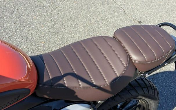 2025 Triumph Scrambler 400 X Baja Orange/Aluminium