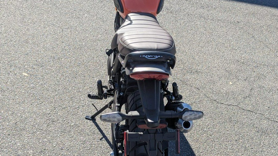 2025 Triumph Scrambler 400 X Baja Orange/Aluminium