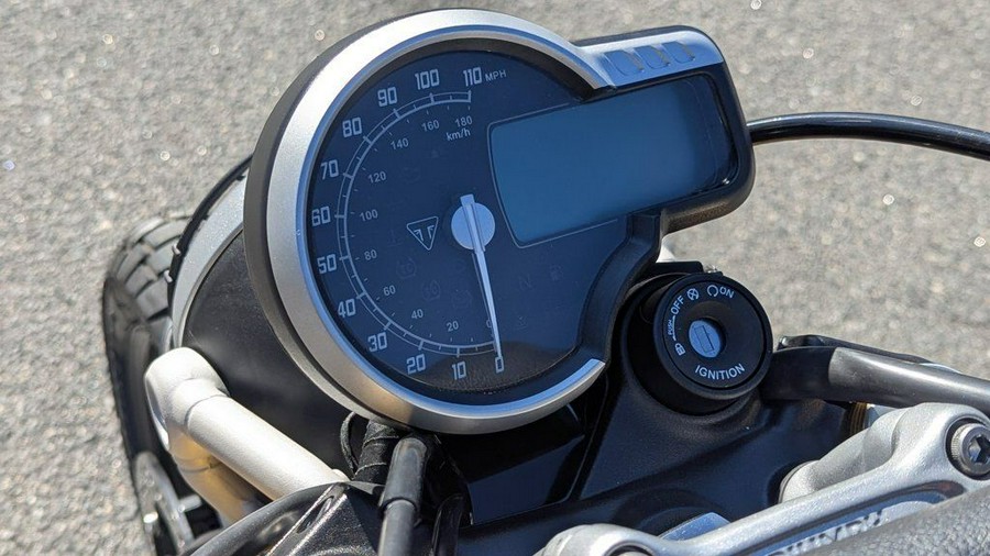 2025 Triumph Scrambler 400 X Baja Orange/Aluminium