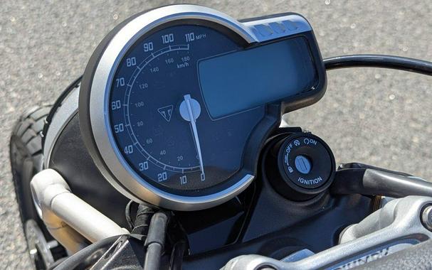 2025 Triumph Scrambler 400 X Baja Orange/Aluminium