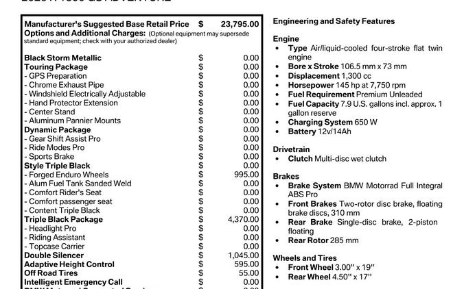 2026 BMW R 1300 GS ADVENTURE