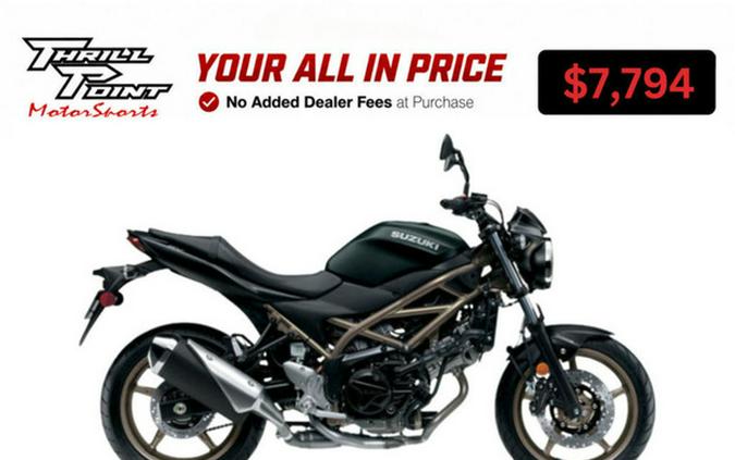 2025 Suzuki SV 650
