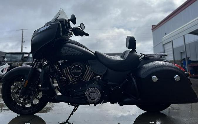 2018 Indian Motorcycle® Chieftain® Dark Horse® ABS Thunder Black Smoke