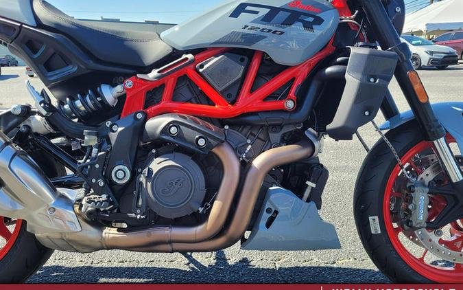 2024 Indian Motorcycle® FTR Sport Storm Gray/Red