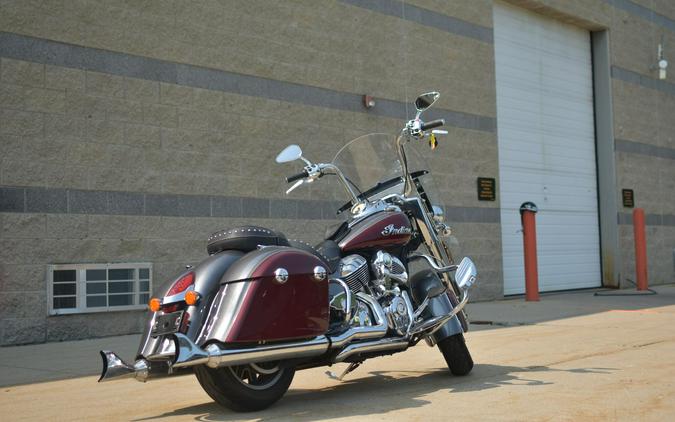 2017 Indian Motorcycle Springfield Steel Gray / Burgundy Metallic