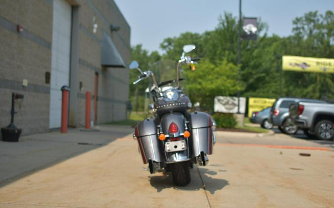 2017 Indian Motorcycle Springfield Steel Gray / Burgundy Metallic