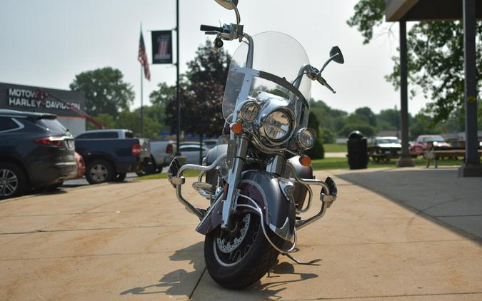 2017 Indian Motorcycle Springfield Steel Gray / Burgundy Metallic
