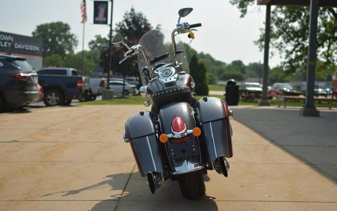 2017 Indian Motorcycle Springfield Steel Gray / Burgundy Metallic
