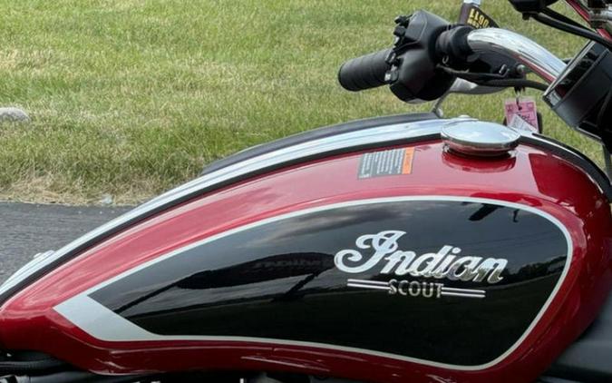 2025 Indian Motorcycle® Scout® Classic Limited +Tech Sunset Red Metallic