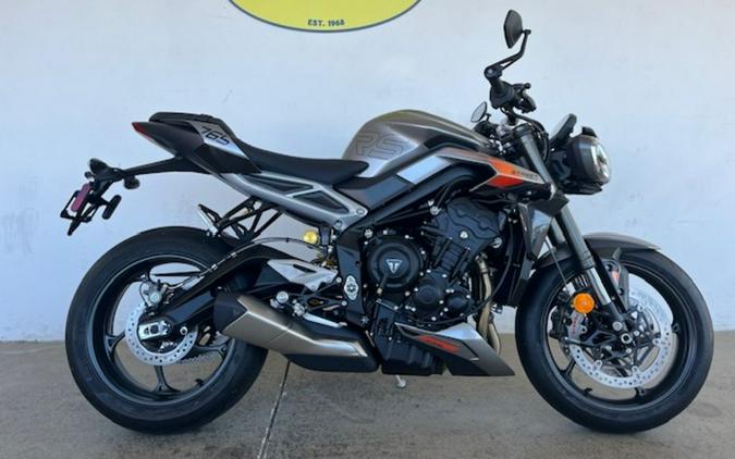 2024 Triumph Street Triple 765 RS Silver Ice