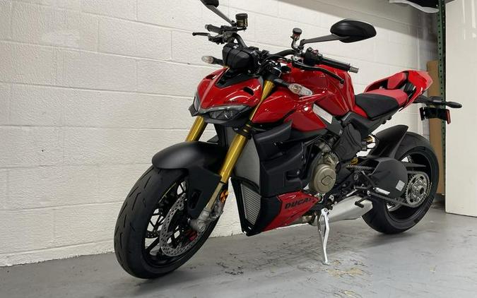 2022 Ducati Streetfighter V4 S Ducati Red