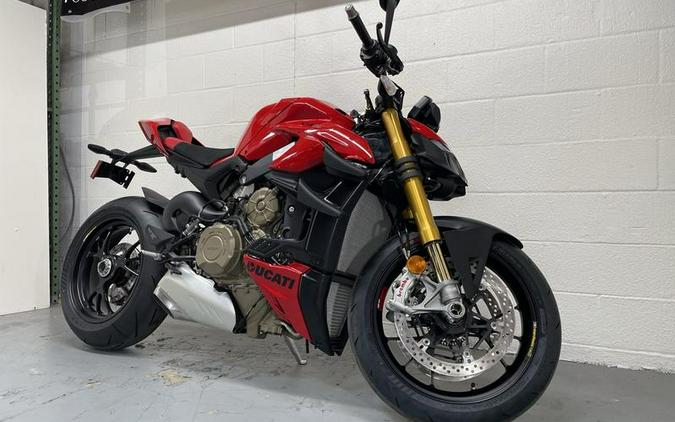 2022 Ducati Streetfighter V4 S Ducati Red