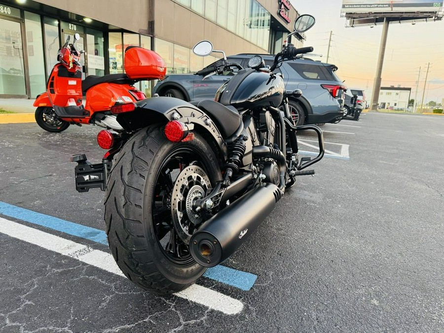 2025 Indian Motorcycle® Scout® Sixty Bobber Black Metallic