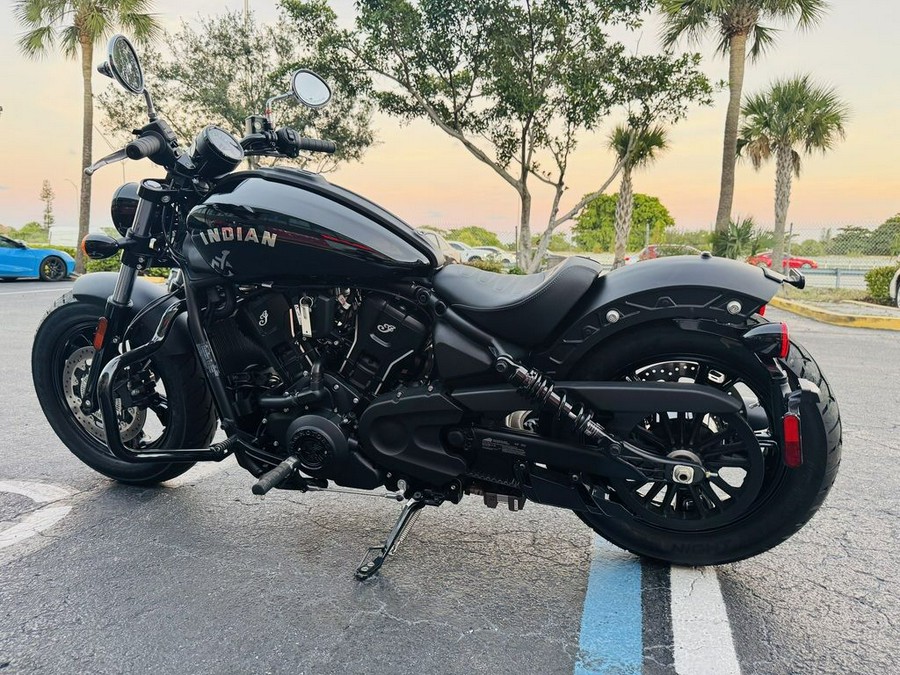 2025 Indian Motorcycle® Scout® Sixty Bobber Black Metallic