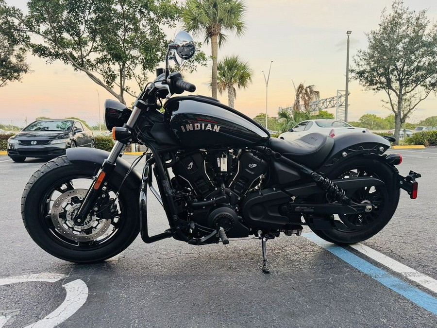 2025 Indian Motorcycle® Scout® Sixty Bobber Black Metallic