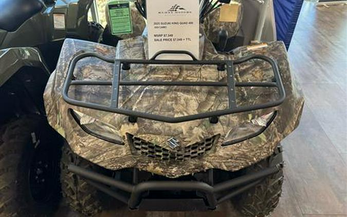 2025 Suzuki KingQuad 400FSi Camo