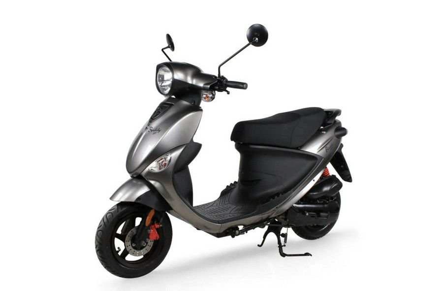 0 Genuine Scooter Co Buddy 50 - Glossy Titanium