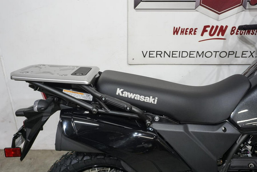 2025 Kawasaki KLR®650 Pearl Crystal White/Metallic Carbon Gray